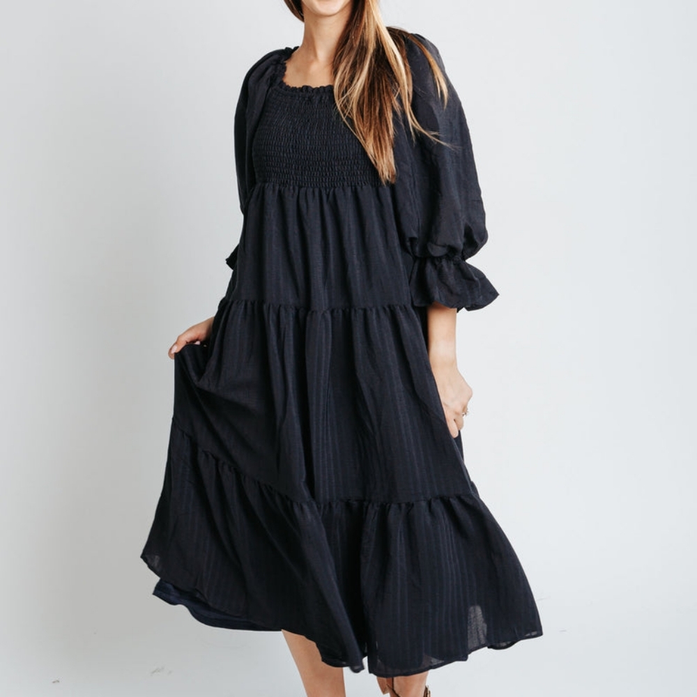 Piper and Scoot McKay Smocked Dress